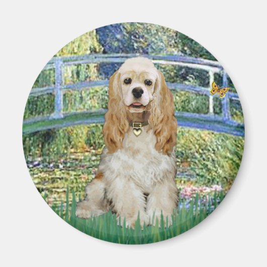 Aimant Cocker (Buff) - Pont (Devant)