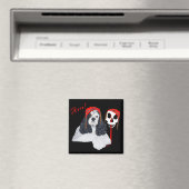 Aimant Cocker Spaniel américain Pirate (In Situ (Lave-vaisselle))