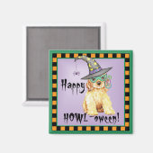 Aimant Cocker Spaniel Witch (Recto/Verso)