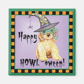 Aimant Cocker Spaniel Witch (Devant)