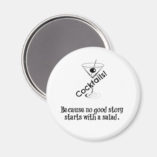 Aimant Cocktail (Recto/Verso)
