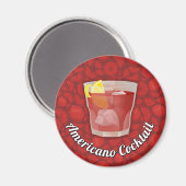 Aimant Cocktail Americano (Recto/Verso)