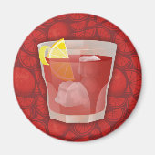 Aimant cocktail Americano (Devant)