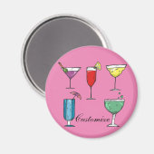 Aimant Cocktail Boisson Assortiment Thunder_Cove (Recto/Verso)