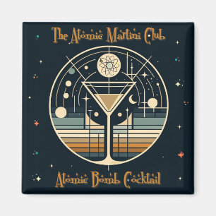 Aimant Cocktail bombe atomique du Martini Club