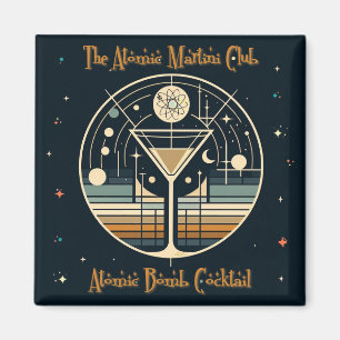 Aimant Cocktail bombe atomique du Martini Club
