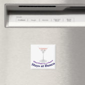 Aimant Cocktail Bunco Martini (In Situ (Lave-vaisselle))