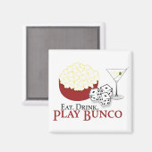 Aimant Cocktail Bunco Popcorn (Recto/Verso)