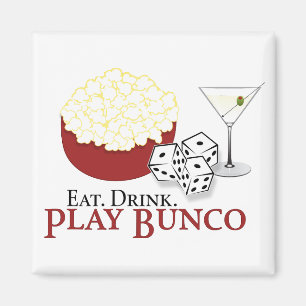 Aimant Cocktail Bunco Popcorn