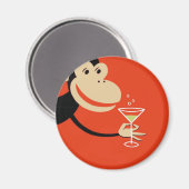 Aimant Cocktail Singe (Recto/Verso)