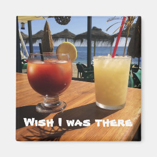 Aimant Cocktails au bord de la mer