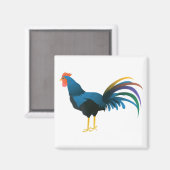 Aimant Cocky Rooster (Recto/Verso)