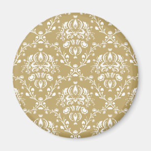 Aimant Cocoa and Cream Damask
