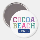 Aimant Cocoa Beach 1925 (Recto/Verso)