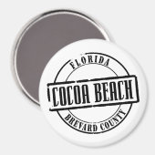 Aimant Cocoa Beach Titre (Recto/Verso)