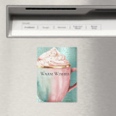 Aimant Cocoa Gold Pink Mint désire Confetti Sparkle (In Situ (Lave-vaisselle))