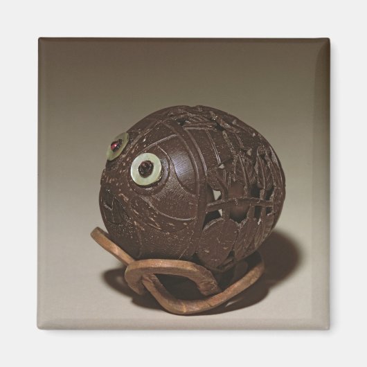 Aimant Coconut sted sculinto a face, c.1895 (Devant)