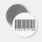 Aimant Code barre d'électricien (Recto/Verso)
