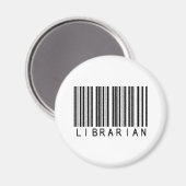 Aimant Code barre du bibliothécaire (Recto/Verso)