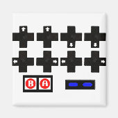 Aimant Code Contra Konami (Devant)