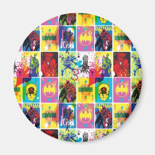 Aimant Code couleur Batman Motif 2 (Devant)