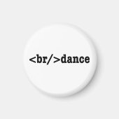 Aimant code HTML de rupture (Devant)
