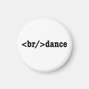Aimant code HTML de rupture