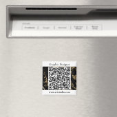 Aimant Code QR Business Marketing Promotion (In Situ (Lave-vaisselle))
