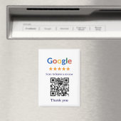Aimant Code QR de révision Google pour entreprise profess (In Situ (Lave-vaisselle))