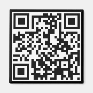 Aimant code QR personnalisable
