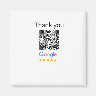 Aimant Code QR simple minimaliste ajouter un logo scanner