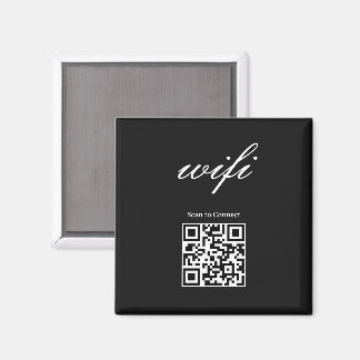Aimant | Code Qr Wifi Moderne