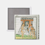 Aimant Codex florentin par Bernardino de Sahagun (Recto/Verso)