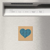 AIMANT COEUR A-MAZE-ING (TURQUOISE) (In Situ (Lave-vaisselle))