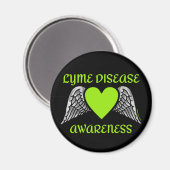 Aimant Coeur/ailes...Lyme (Recto/Verso)