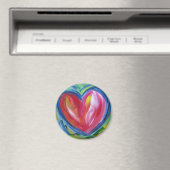 Aimant Coeur avec l'aimant de l'espoir (In Situ (Lave-vaisselle))