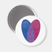Aimant Coeur bisexuel (Recto/Verso)