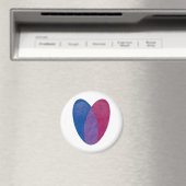 Aimant Coeur bisexuel (In Situ (Lave-vaisselle))