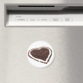 Aimant Coeur café (In Situ (Lave-vaisselle))
