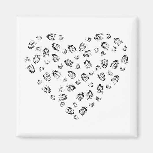 Aimant coeur d'amorce (Devant)