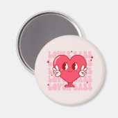 Aimant Coeur de bébé mignon (Recto/Verso)