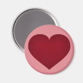 Aimant Coeur de Crimson (Recto/Verso)