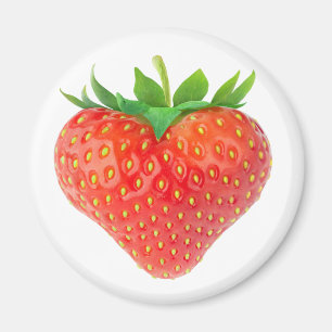 Aimant Cœur de fraise