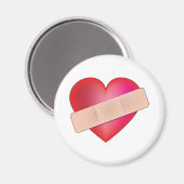 Aimant Coeur de guérison (Recto/Verso)