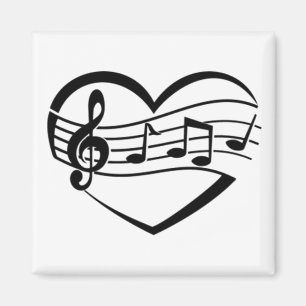 Aimant Coeur de musique