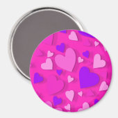 Aimant Coeur de papier décoratif 8 (Recto/Verso)