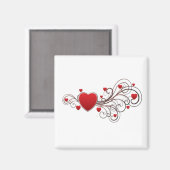 Aimant Coeur défilé (Recto/Verso)