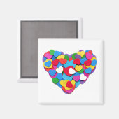 Aimant Coeur des coeurs (Recto/Verso)