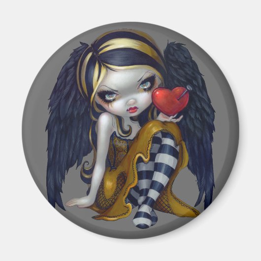 Aimant "Coeur des ongles" (Devant)