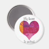 Aimant Coeur doré (Recto/Verso)